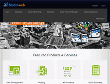 Tablet Screenshot of mobinweb.com
